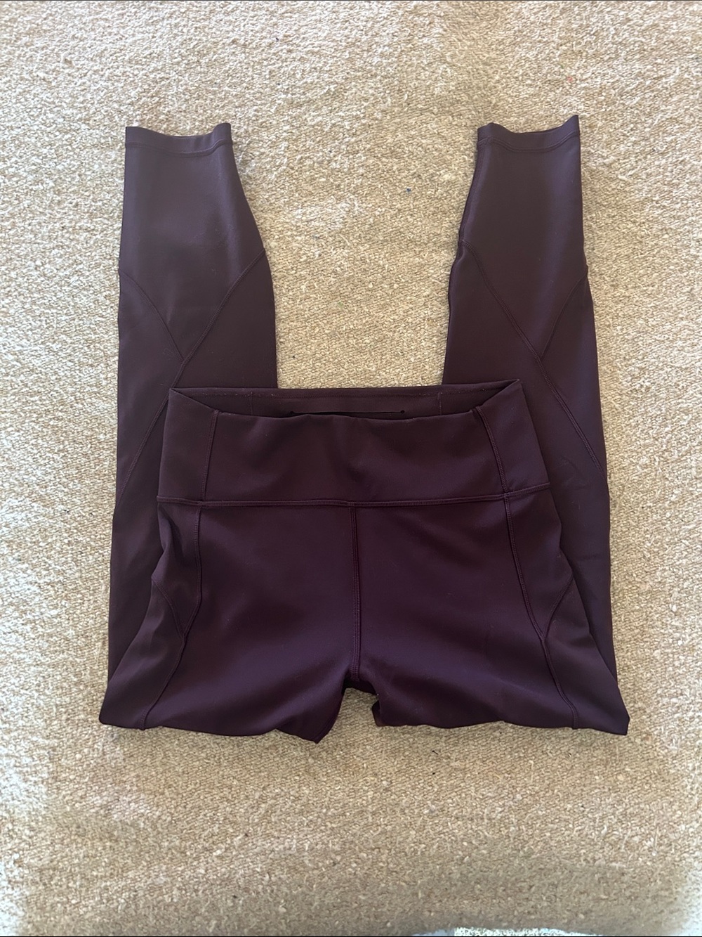 lululemon athletica Women's High-Rise Leggings in Deep Plum